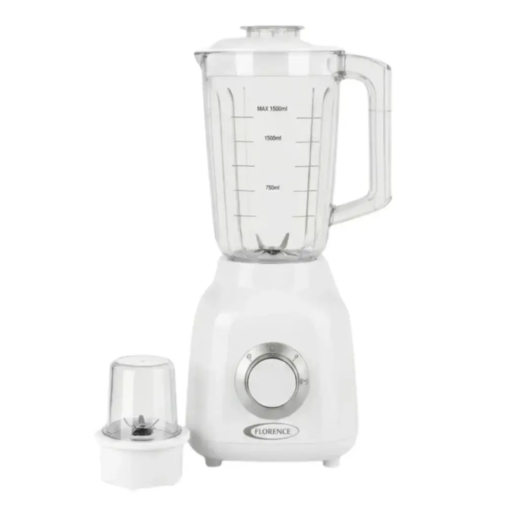 Blender & Moulin A Epices -Florence  1,5L - 1000W- Blanc-electra.webp