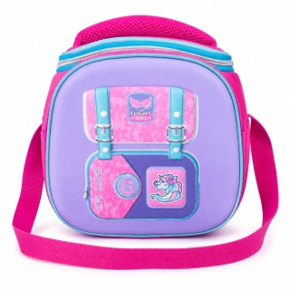 Sac à Gouter 3D Isothermique Portable Pour Filles Motif Licorne
