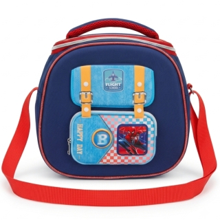 Sac à Gouter 3D Isothermique Portable Pour Garçons Motif Spider Man