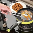 Pince à friture multifonctions en acier inoxydable