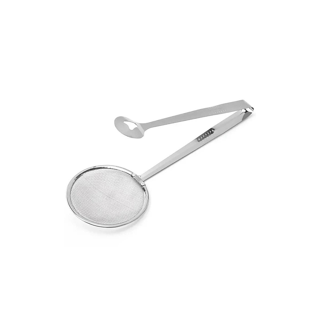 Pince à friture multifonctions en acier inoxydable
