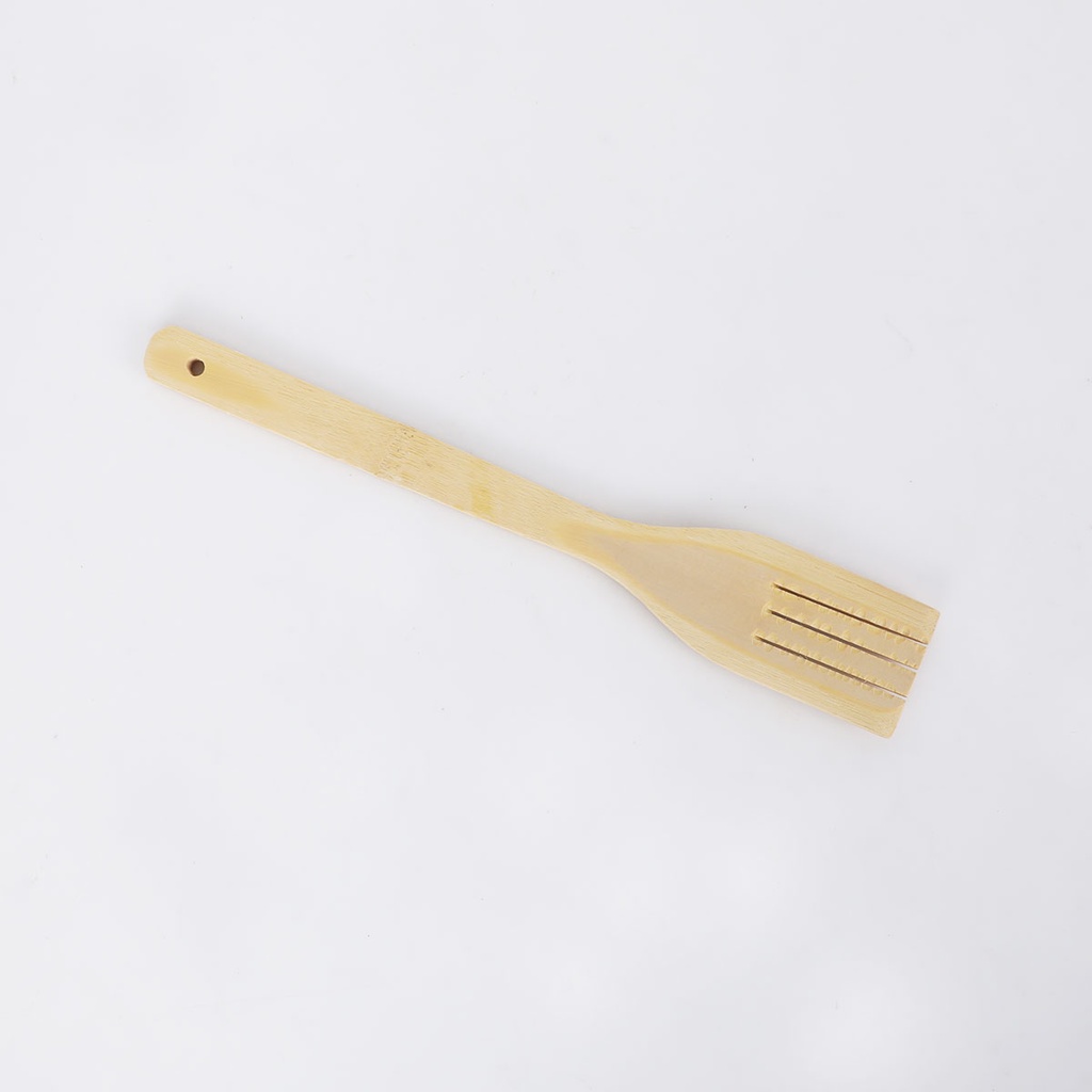Set de 4 Ustensiles de Cuisine en Bois avec Support
