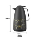 ALWAYS Thermos À Café 1Litre motif marbré-Noir