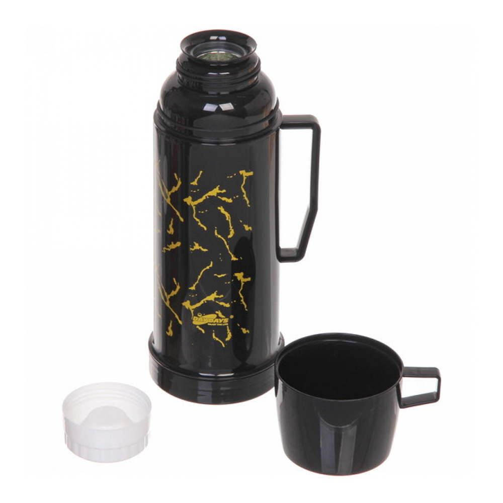 Thermos ALWAYS motif marbré-Noir
