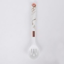 Lot De 6 Ustensiles De Cuisine avec support-Blanc