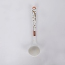 Lot De 6 Ustensiles De Cuisine avec support-Blanc