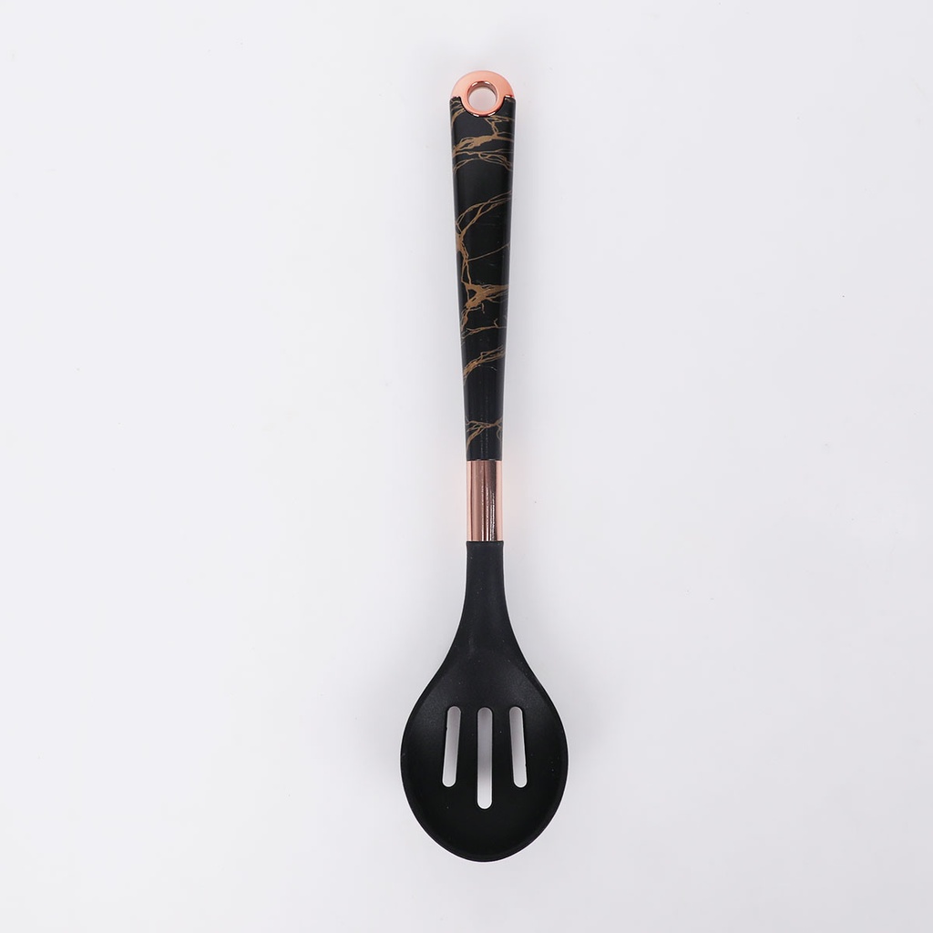 Lot De 6 Ustensiles De Cuisine avec support-Noir