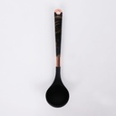 Lot De 6 Ustensiles De Cuisine avec support-Noir