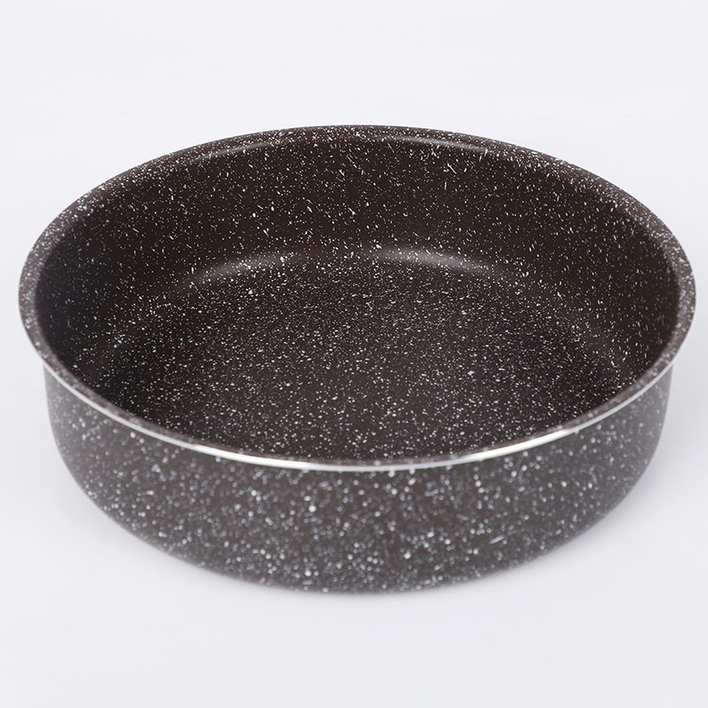 Serie de 3 moules cake et tajine granite haute qualité-Marron