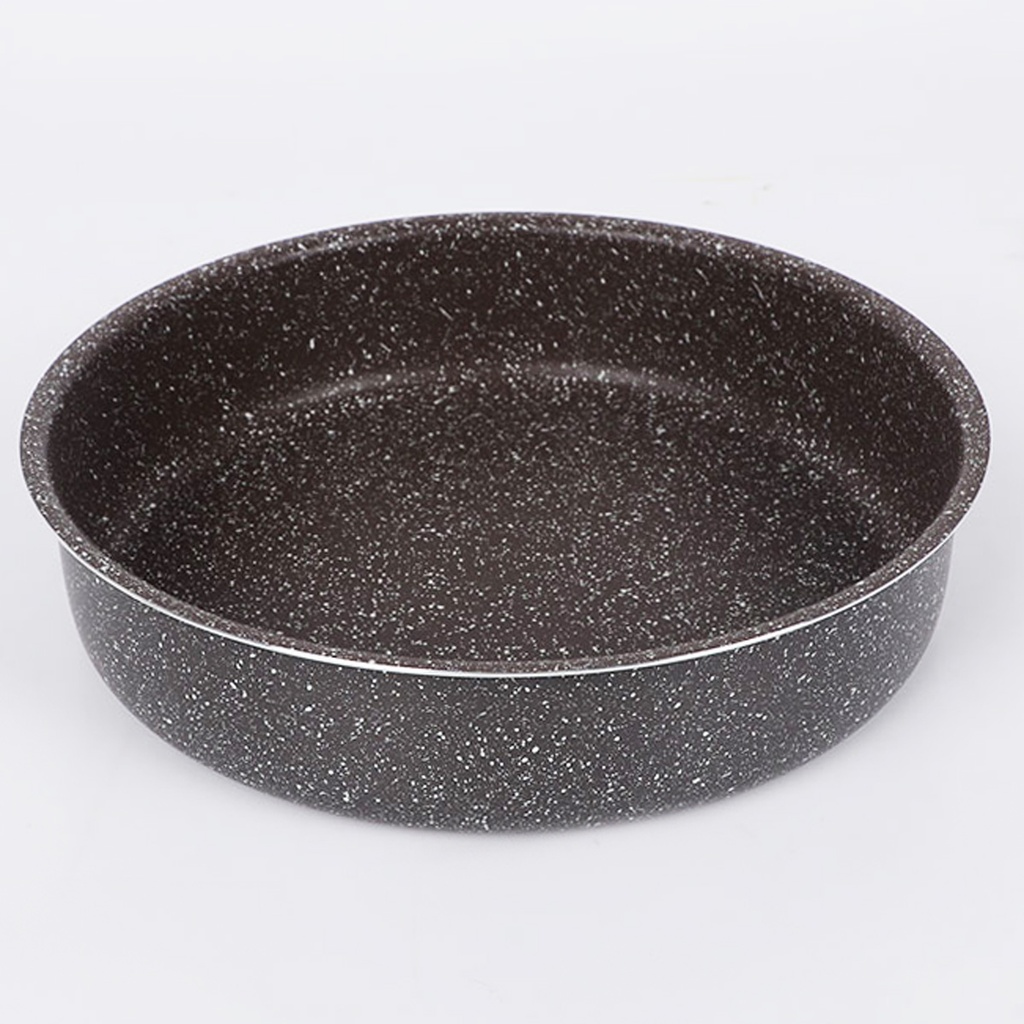 Serie de 3 moules cake et tajine granite haute qualité-Marron