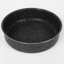 Serie de 3 moules cake et tajine granite haute qualité-Noir