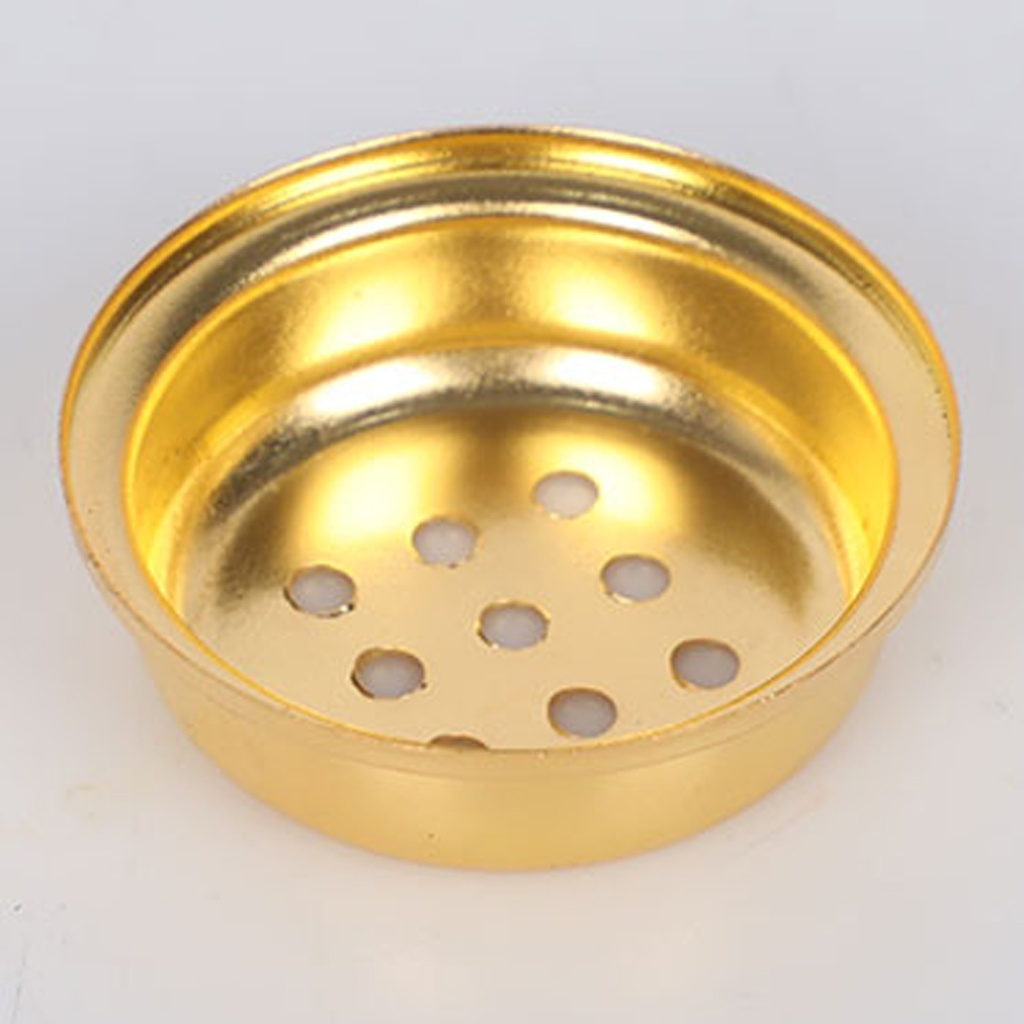 Encensoir À Charbon En verre et Métal Forme Conique Motif 3