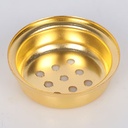Encensoir À Charbon En verre et Métal Forme Conique Motif 3