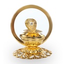 Encensoir À Charbon Métal Doré avec Miroir