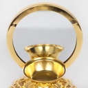 Encensoir À Charbon Métal Doré avec Miroir