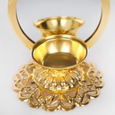 Encensoir À Charbon Métal Doré avec Miroir