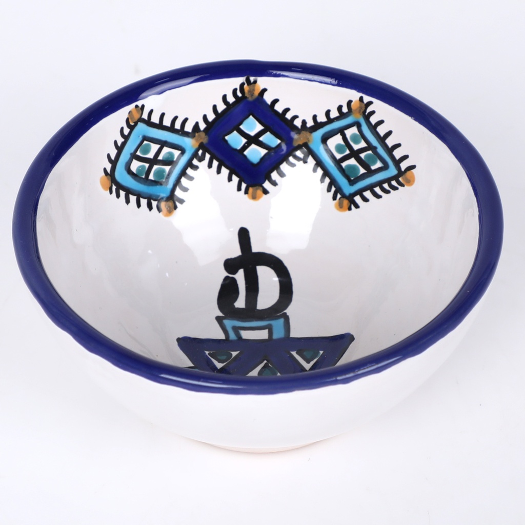 Service de Table traditionnelle en Céramique 20 Pièces motif KHLELA 