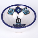 Service de Table traditionnelle en Céramique 20 Pièces motif KHLELA 