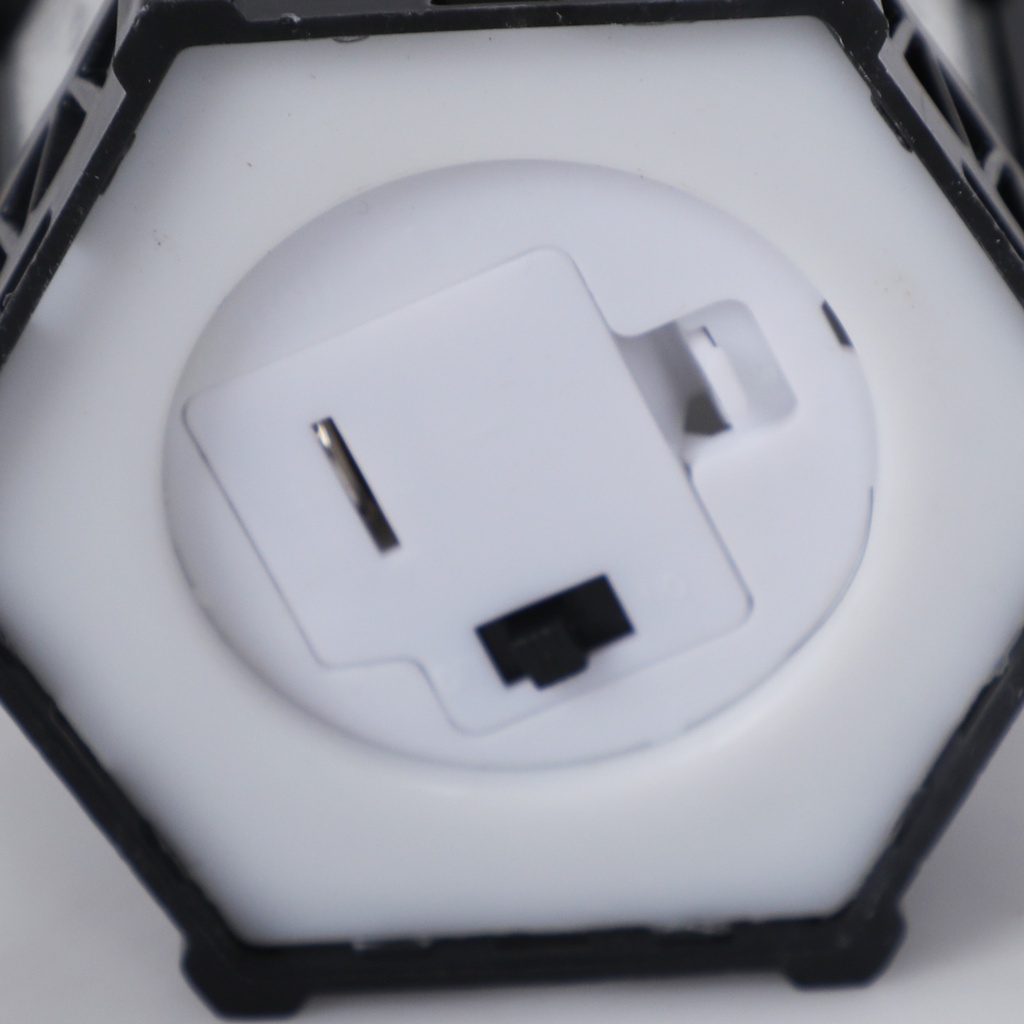 Mini Fanous Lumineux avec Lampe Guirlande Motif Ramadan Karim-Noir