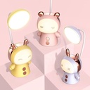 Lampe De Bureau Rechargeable LED Motif cartoon-Jaune