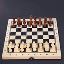 Jeu d'échecs Pliant en Bois 29cm X 29cm