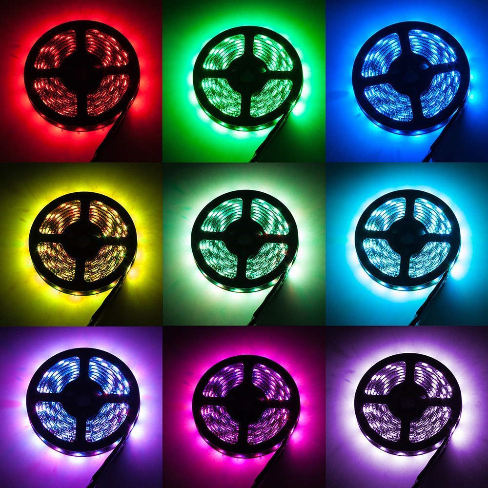 Bande lumineuse Led NON Extensible multi couleurs 270 led 5 mètres avec Télécommande