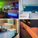 Bande lumineuse Led NON Extensible multi couleurs 270 led 5 mètres avec Télécommande
