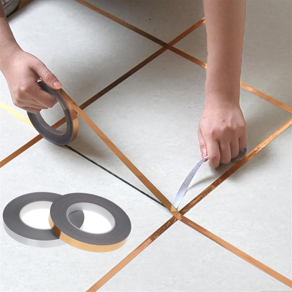 Rouleau Sticker Décoratif Doré 0.5 cm x 5000 cm