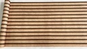 Papier peint Motif tube Bois Marron foncé 0,53 X 9,5 m