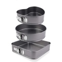 Pack de 3 Moules À Gâteaux et 6 tamis à farine En Acier Inoxydable