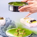 Pack de 3 Moules À Gâteaux et 6 tamis à farine En Acier Inoxydable