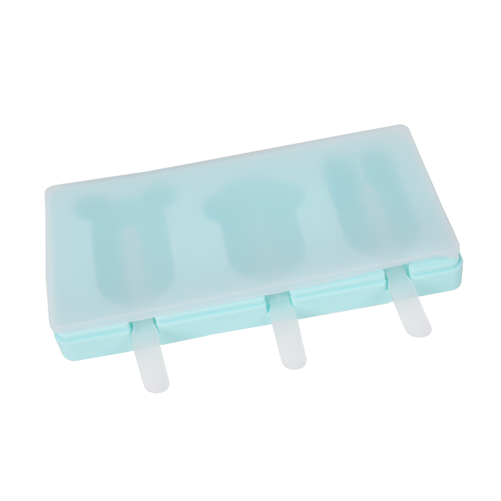 Moule à crème glacée de dessin animé en silicone-Motif 3