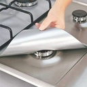 Pack de 4 Couvertures de protection de cuisinière à gaz-Gris