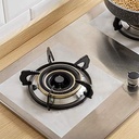 Pack de 4 Couvertures de protection de cuisinière à gaz-Gris