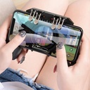 Memo manette de jeu pour téléphone portable avec support réglable et 4 déclencheurs 