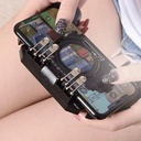 Memo manette de jeu pour téléphone portable avec support réglable et 4 déclencheurs 