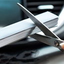 Pare-soleil extensible pour voiture avec 4 ventouses Gris 