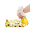 Vaporisateur Huile et Vinaigre Spray 210 ML Blanc 22.5 x 6 Cm