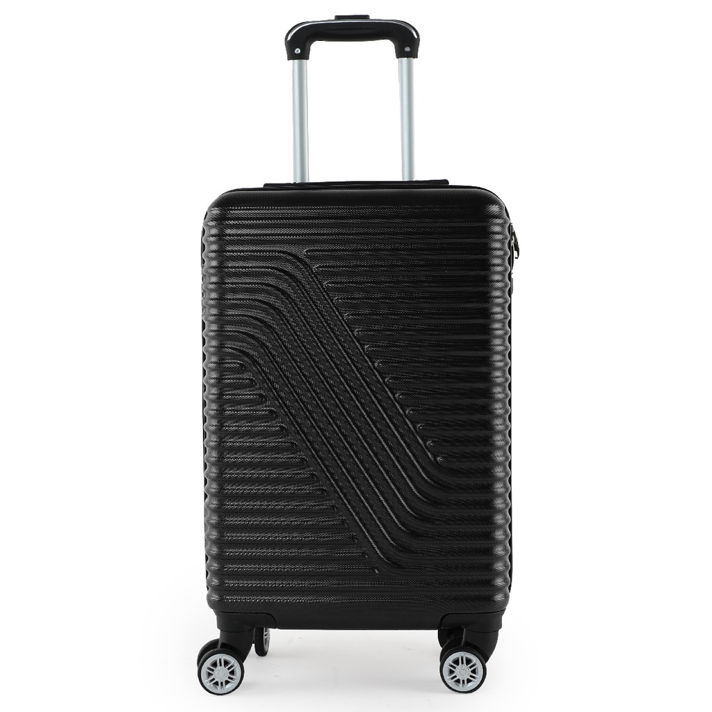 SAFARI petite Valise Incassable en ABS-Noir