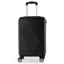 SAFARI petite Valise Incassable en ABS-Noir