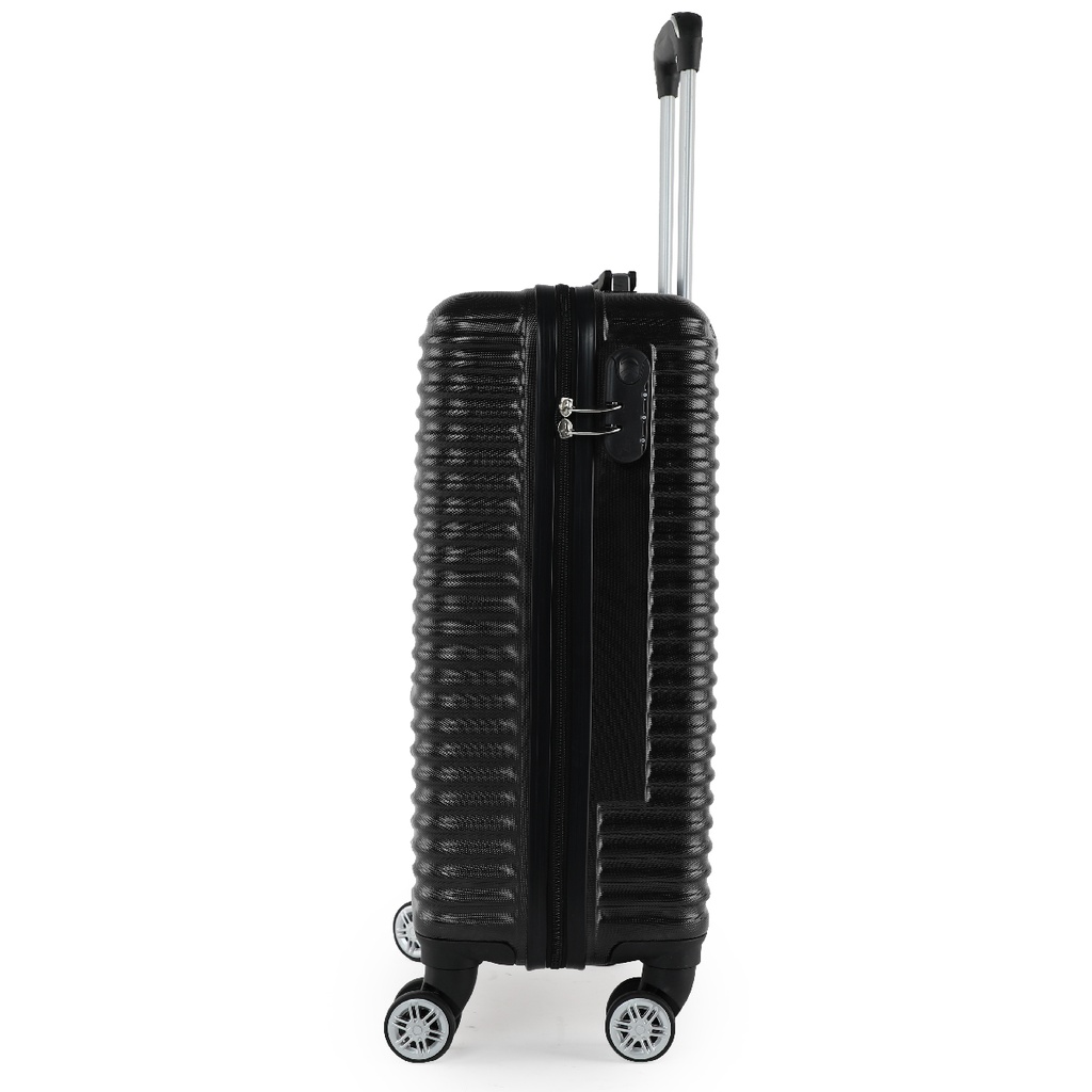 SAFARI petite Valise Incassable en ABS-Noir