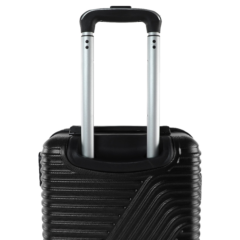 SAFARI petite Valise Incassable en ABS-Noir