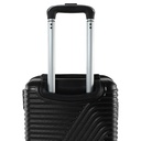 SAFARI petite Valise Incassable en ABS-Noir