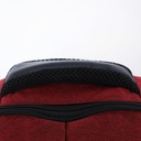 FASHION sac à dos en Toile avec 2 compartiments-Rouge Bordeaux