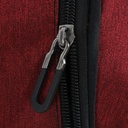 FASHION sac à dos en Toile avec 2 compartiments-Rouge Bordeaux