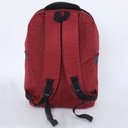 FASHION sac à dos en Toile avec 2 compartiments-Rouge Bordeaux