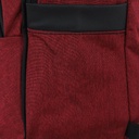 FASHION sac à dos en Toile avec 2 compartiments-Rouge Bordeaux