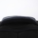 FASHION sac à dos en Toile avec 2 compartiments-Noir