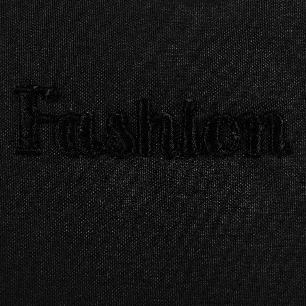 FASHION sac à dos en Toile avec 2 compartiments-Noir
