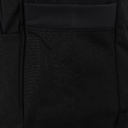 FASHION sac à dos en Toile avec 2 compartiments-Noir